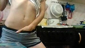 I Masturbate In Kitchen While Parents Watch TV