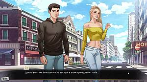 Exploring wild scenes in Our Red String gameplay part 14. Night club adventures await!