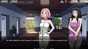 naruto kunoichi trainer threesome blowjob scene