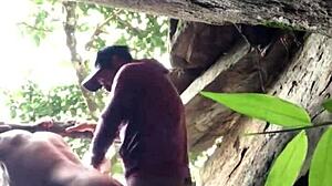 sex on the beach with big cock and hairy ass