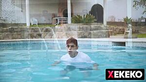 Latina Venezuelan with Big Tits Changes in Room, Spied by Fake Photographer