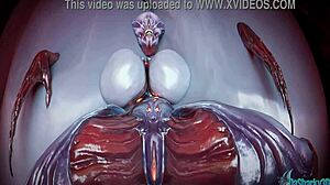 Dasharky3D末日召唤师 - 外星怪物猛干动漫骚逼3D本子