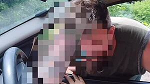 naughty bia shows her wet pussy and boobs on the street