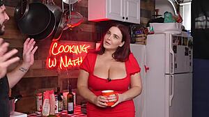 I'm Always Horny with Big Tits in Kitchen