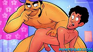 virgin gives ass to horny trucker!