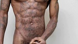 short clip of impressive cumshot