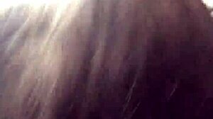 Lesbian bestfriend gets facefucked on car ride