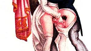 Check out these vintage erotic drawings from old cartoons