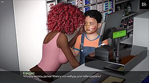 Hentai blonde slut takes cum in mouth hard