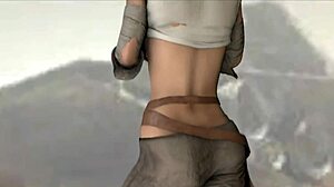 hey, rey's auditioning for porn in this cute 3d cartoon outfit!