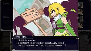 elf encounters companions in a fantasy setting