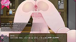 Bruxinha turns nymphomaniac and offers herself to the whole city in this hentai game part 9!