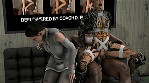 hey, rey's auditioning for porn in this cute 3d cartoon outfit!