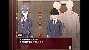 i-i played hentai knight game with schoolgirl 18+ asian japanese