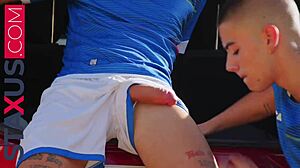 Man, my colleague craves me after training!