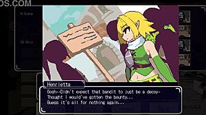 elf encounters companions in a fantasy setting