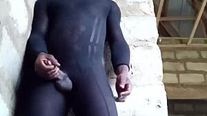 erotic massage succeeds after watching gay porn all day