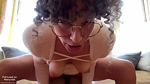 fucking a fan outdoors at the thrift shop