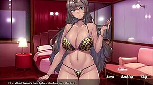 oiled up old man's huge cock in st yariman's little 18+ hentai game