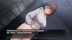 Night walk 5: exposing body in front of pole gets exciting 😏