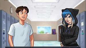 Summertime saga 83 intense scenes.