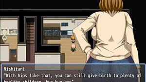 Hentai Game: Lonely Old Man Grabs Neighbor's Huge Ass in Unfaithful Routine Part 3