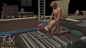 anime hentai gaming: naruto and sakura in an intense scene! 😏