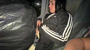 Petite Colombian Amateur Slut Deepthroats in POV During Business Trip With Perverted Cousin