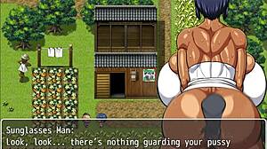 Tanned Girl Natsuki Feels Intense Pleasure In Hentai Game Ep 18 With Perverted Ghost