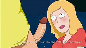 beth gives handjob in rick compilation?