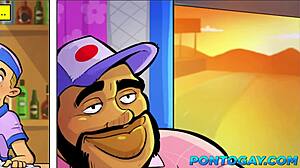 virgin gives ass to horny trucker!