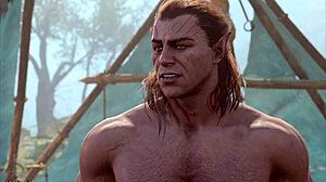 Baldurs Gate 3 Naked Halsin Romance Gay Sex Scene