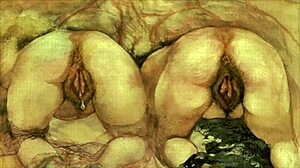 vintage erotic illustration brings back steamy old-school vibes in anime style