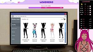 VTuber LewdNeko explorează hotel harem cu jucării în partea 22