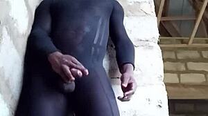 erotic massage succeeds after watching gay porn all day