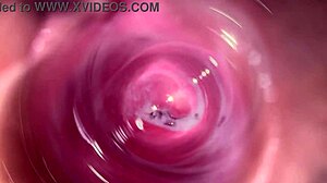 Ever seen a camera deep in Mia's creamy pussy?