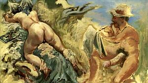 vintage erotic illustration brings back steamy old-school vibes in anime style