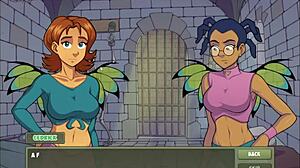 Does the guardian leader finally submit in witch hunter part 8?