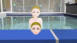 Anime děvka se koupe v japonskym sento