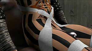 hey, rey's auditioning for porn in this cute 3d cartoon outfit!