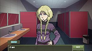 Does the guardian leader finally submit in witch hunter part 8?