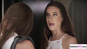 big tits census agent visits petite homeowner for subtle interactions