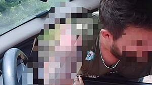 naughty bia shows her wet pussy and boobs on the street