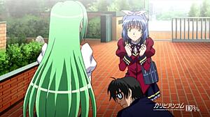 学園anime 01 あんたって本当に最低の屑だわ！ 1