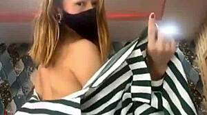 nepali girl from sikkim in live show with girlfriend, friend, and couple interactions, subtle indian amateur vibes