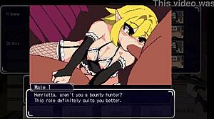 elf encounters companions in a fantasy setting