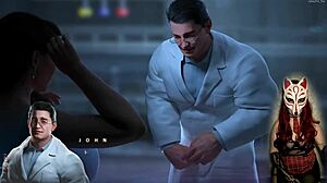 Apocalust 9 - gamer girl in see-through bra playing a porn game 😏