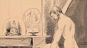 Vintage erotické kresby