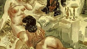 vintage erotic illustration brings back steamy old-school vibes in anime style