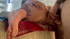 Young 18+ Woman Surprised By Deep Anal Action